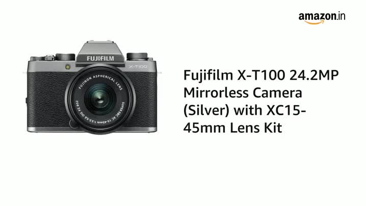 Buy Fujifilm X-T100 24.2 MP Mirrorless Camera with XC 15-45 mm